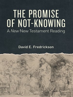 cover image of The Promise of Not-Knowing